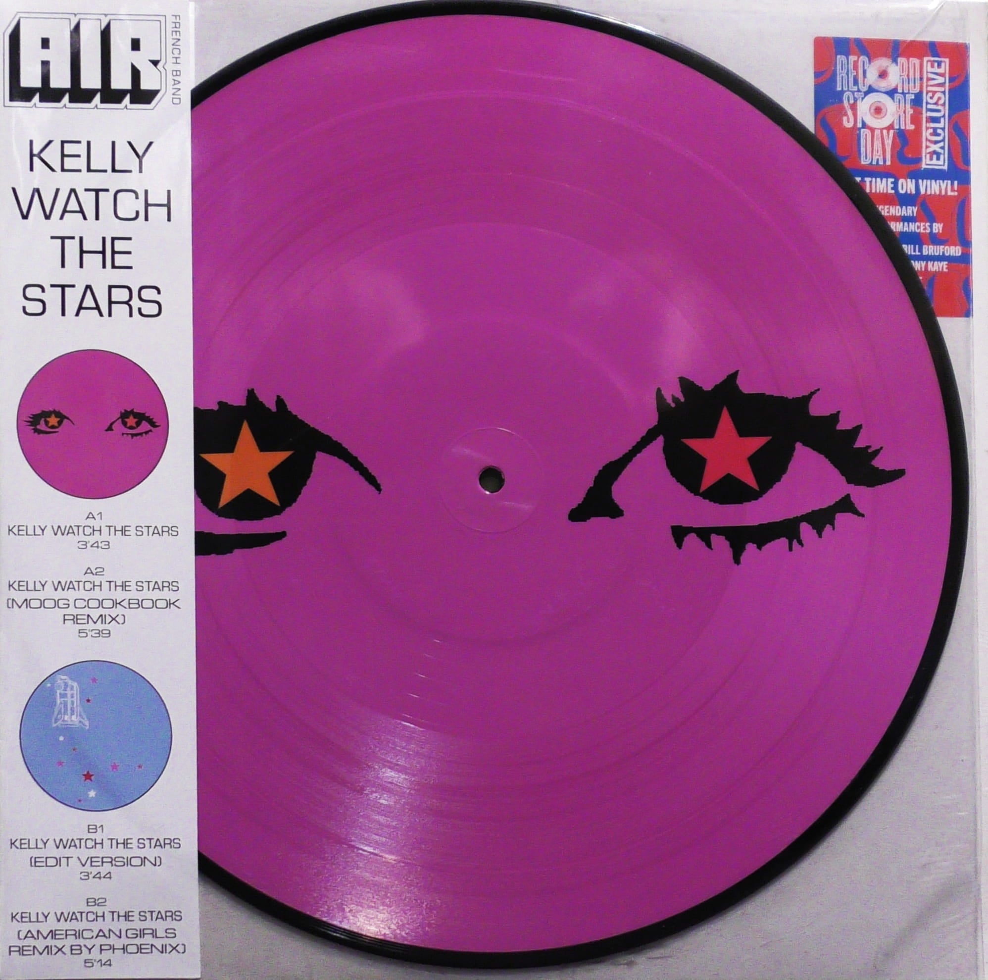 Air Kelly Watch The Stars RSD 2024 Picture Disc High Fidelity Vinyl