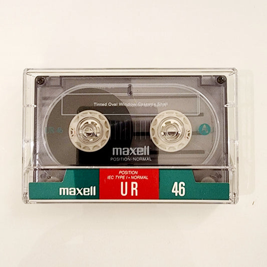 Maxell - UR46 - Pack of 5 Blank Cassette Tapes