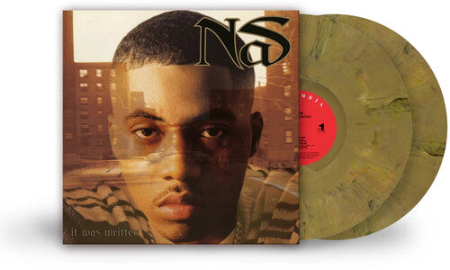 NAS - It Was Written - Gold & Black Marble Colored Vinyl