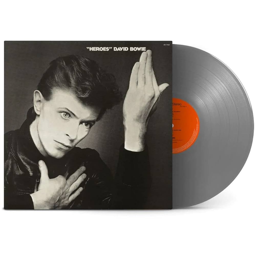 David Bowie - Heroes - Vinyle gris