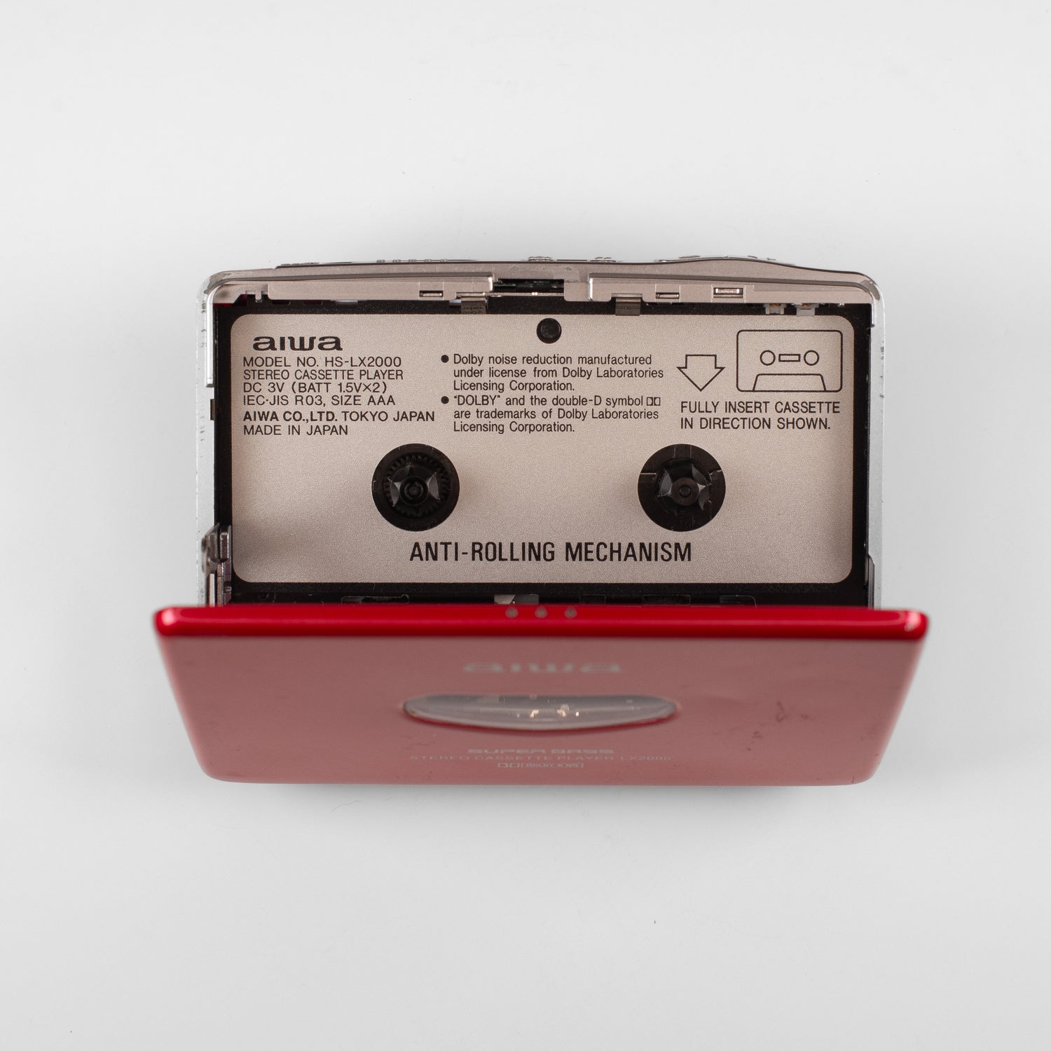 AIWA LX-200 PORTABLE CASSETTE PLAYER