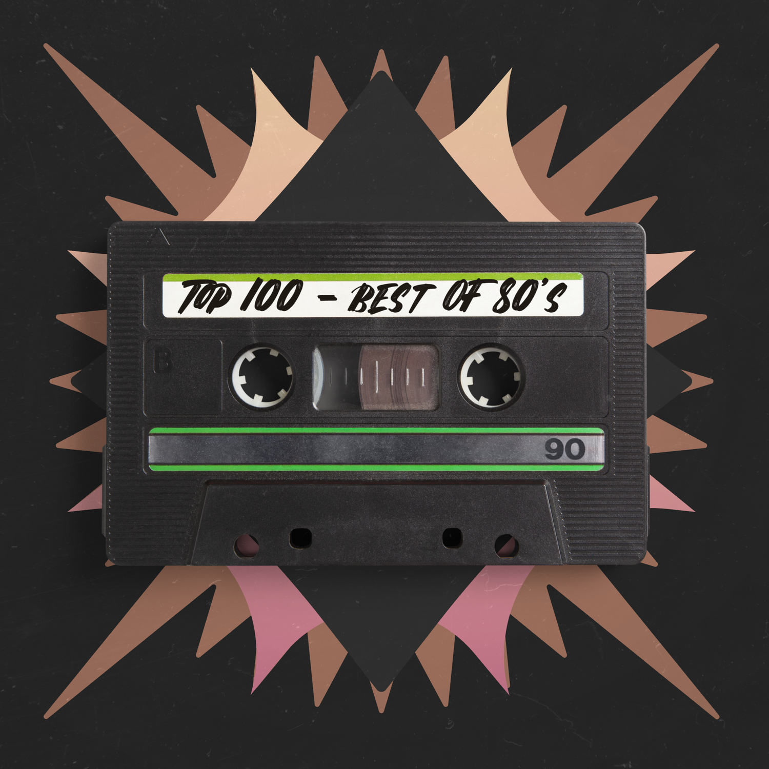 Top 100 Songs of the 80's - 5 Mixtapes