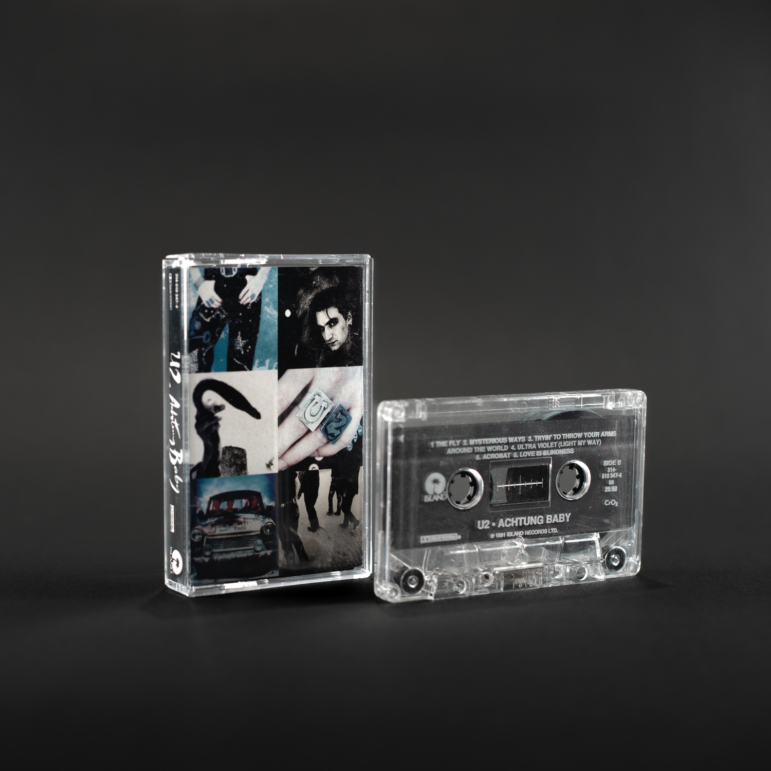 U2 - Achtung Baby - Vintage Cassette