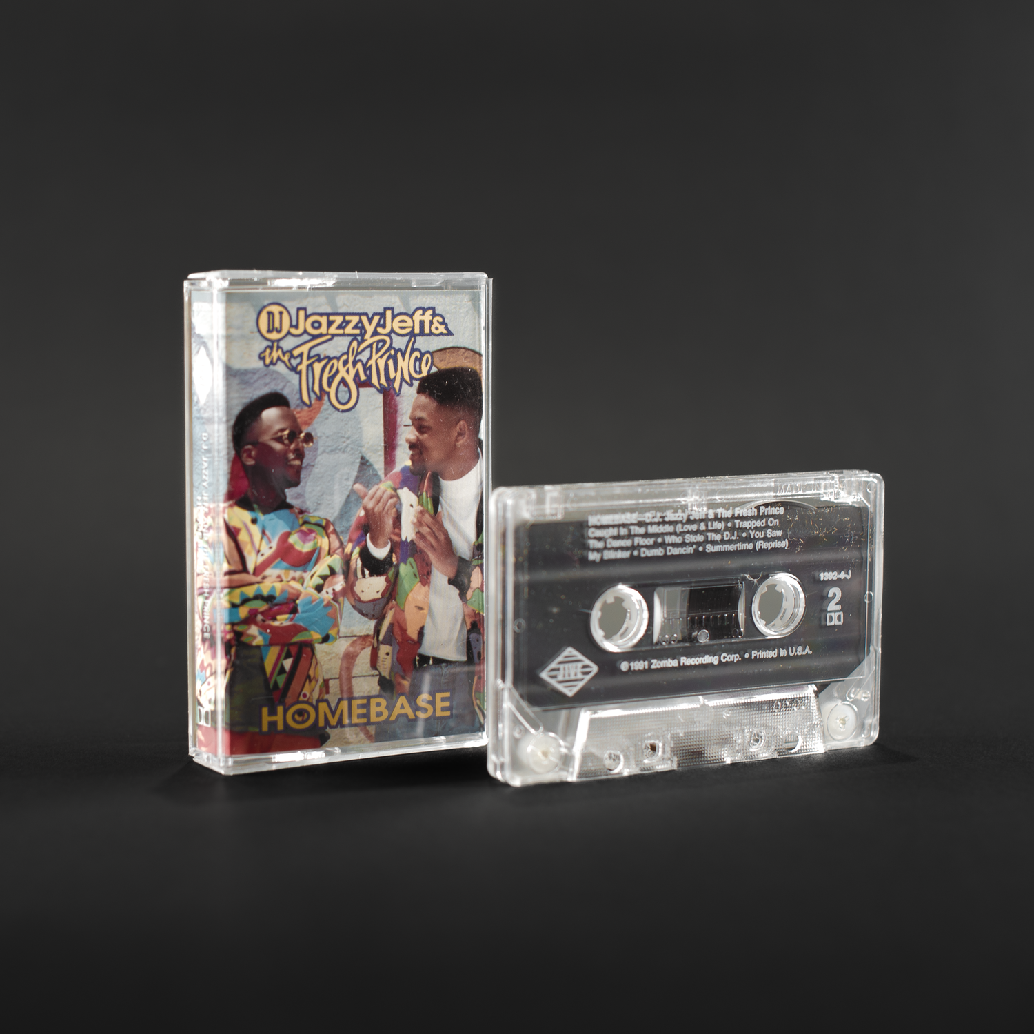 DJ Jazzy Jeff & Fresh Prince - Homebase (Vintage Cassette)