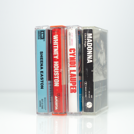 Ladies of the 80's (Bundle 2) - 4 Vintage Cassettes Bundle