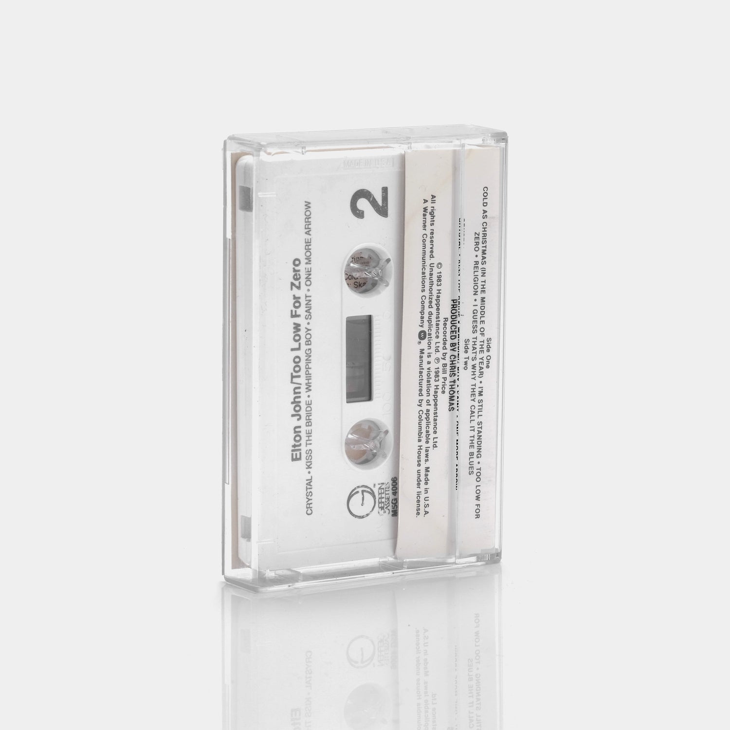 Too Low For Zero (Cassette)