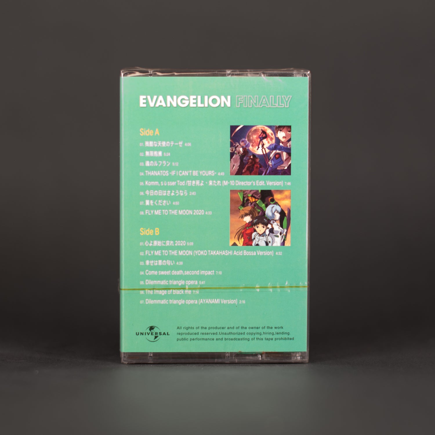 Neon Genesis Evangelion - Finally - Music from the anime TV show - Cassette (NEW)