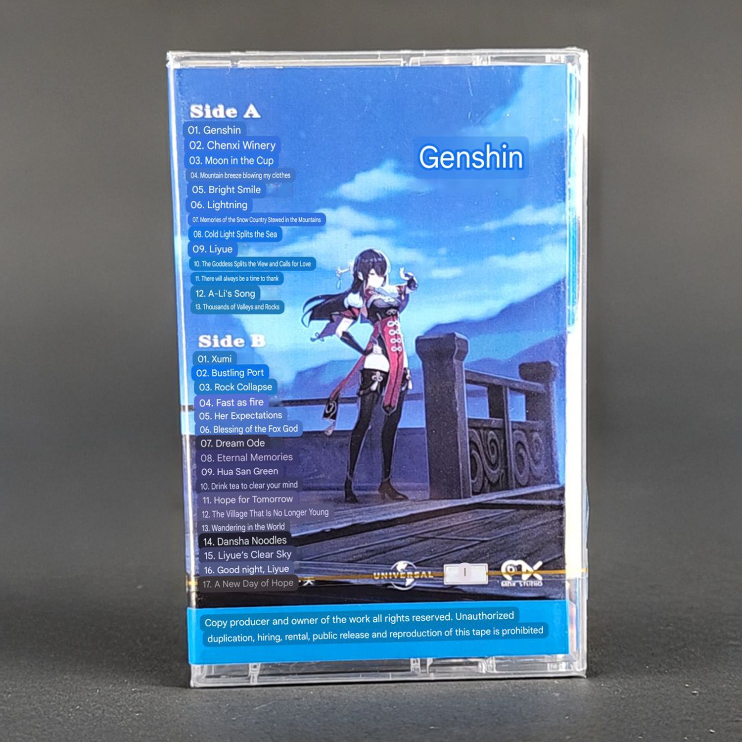 Genshin Impact - Music from The Video Game - Cassette (NEW)