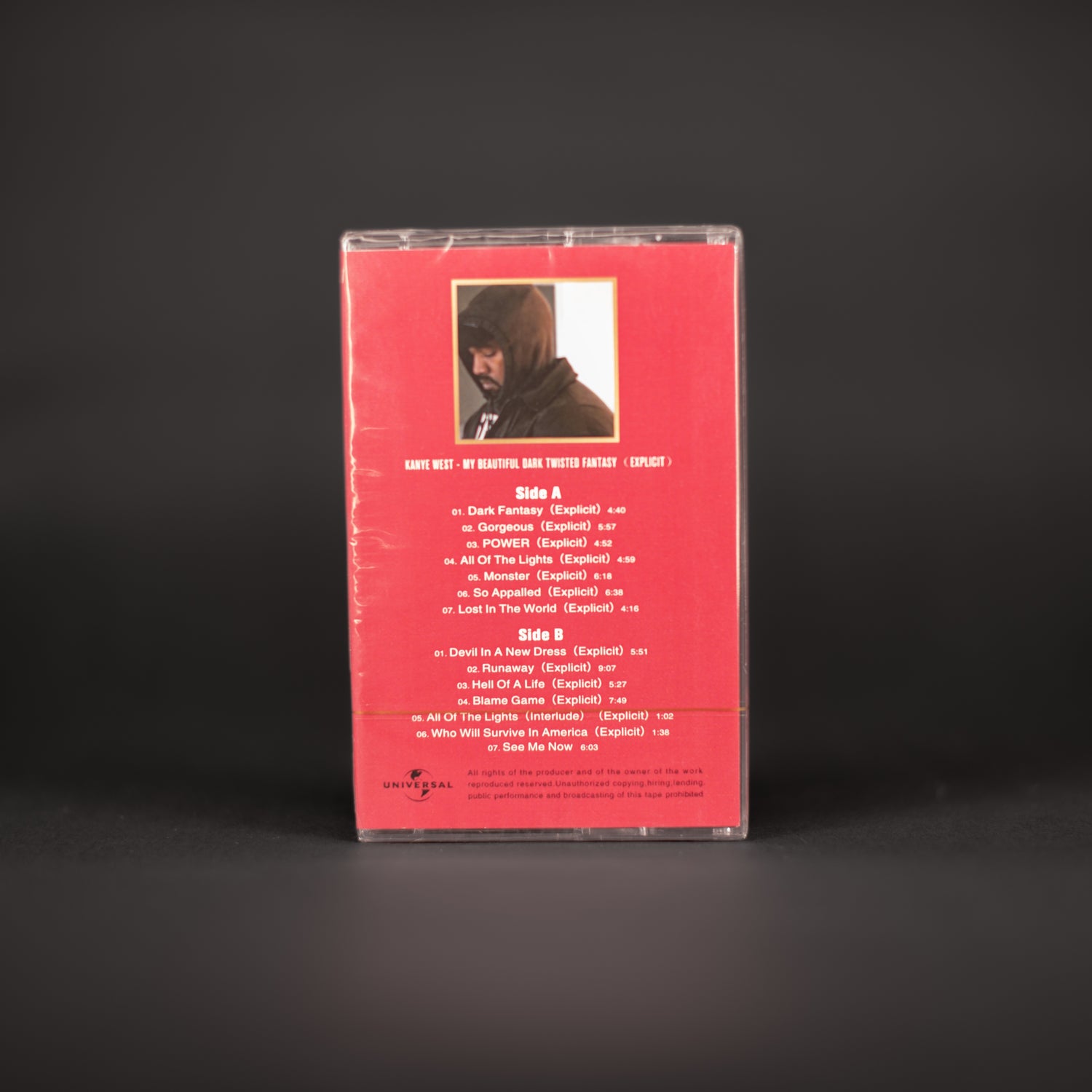 Kanye West - My Beautiful Dark Twisted Fantasy - Cassette