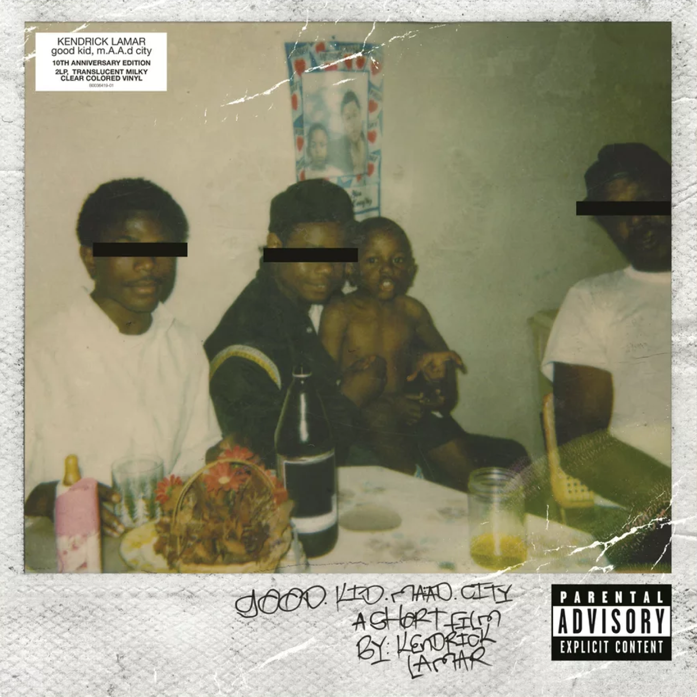 Kendrick Lamar - Good Kid, mAAd City - Édition 10e anniversaire (Vinyle Milky Clear)