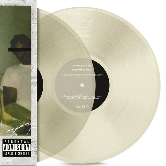 Kendrick Lamar - good kid, m.A.A.d city - 10th Anniversary Edition (Milky Clear Vinyl)