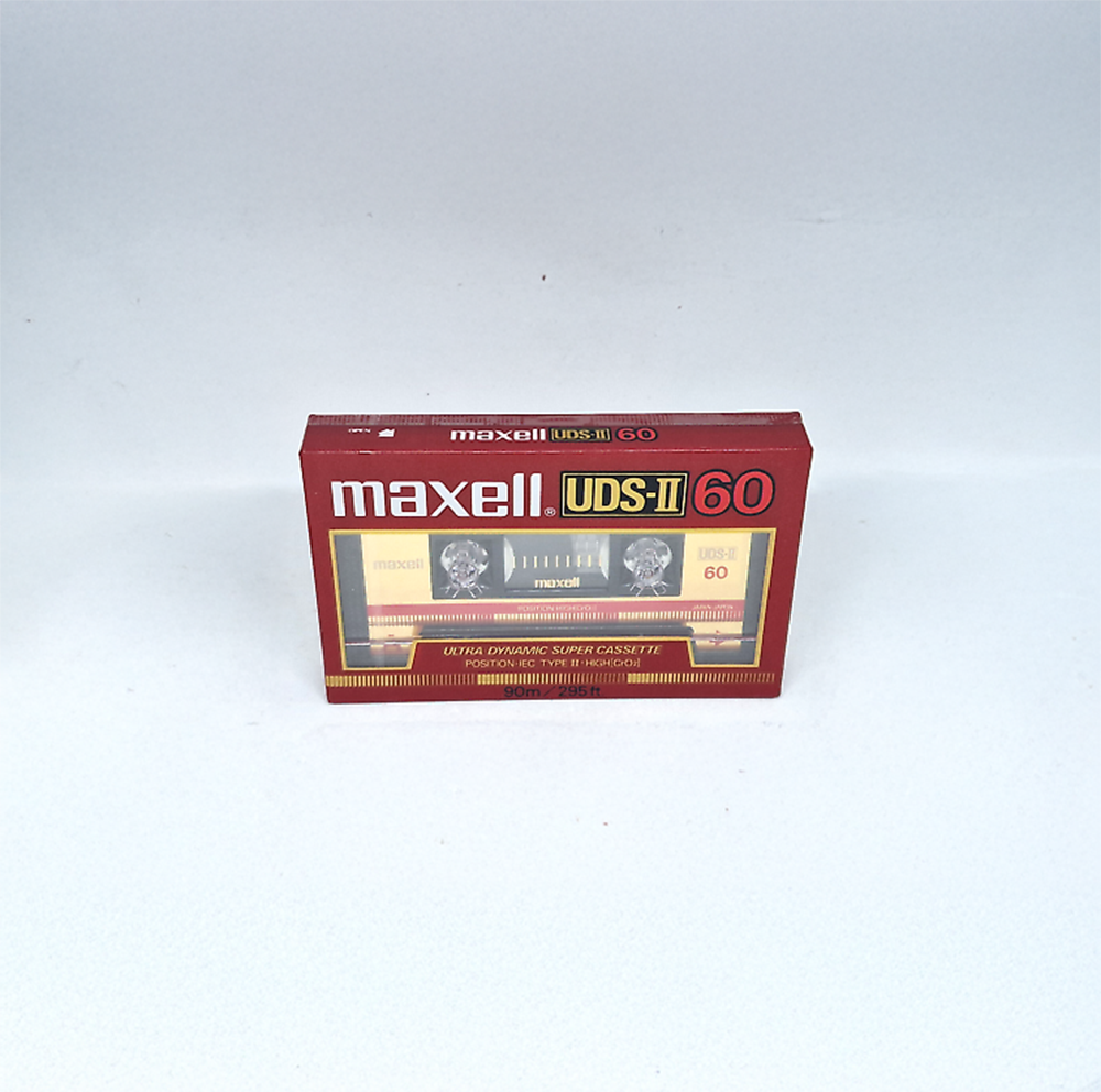 Maxell - UDS-II 60 - Blank Cassette Tape