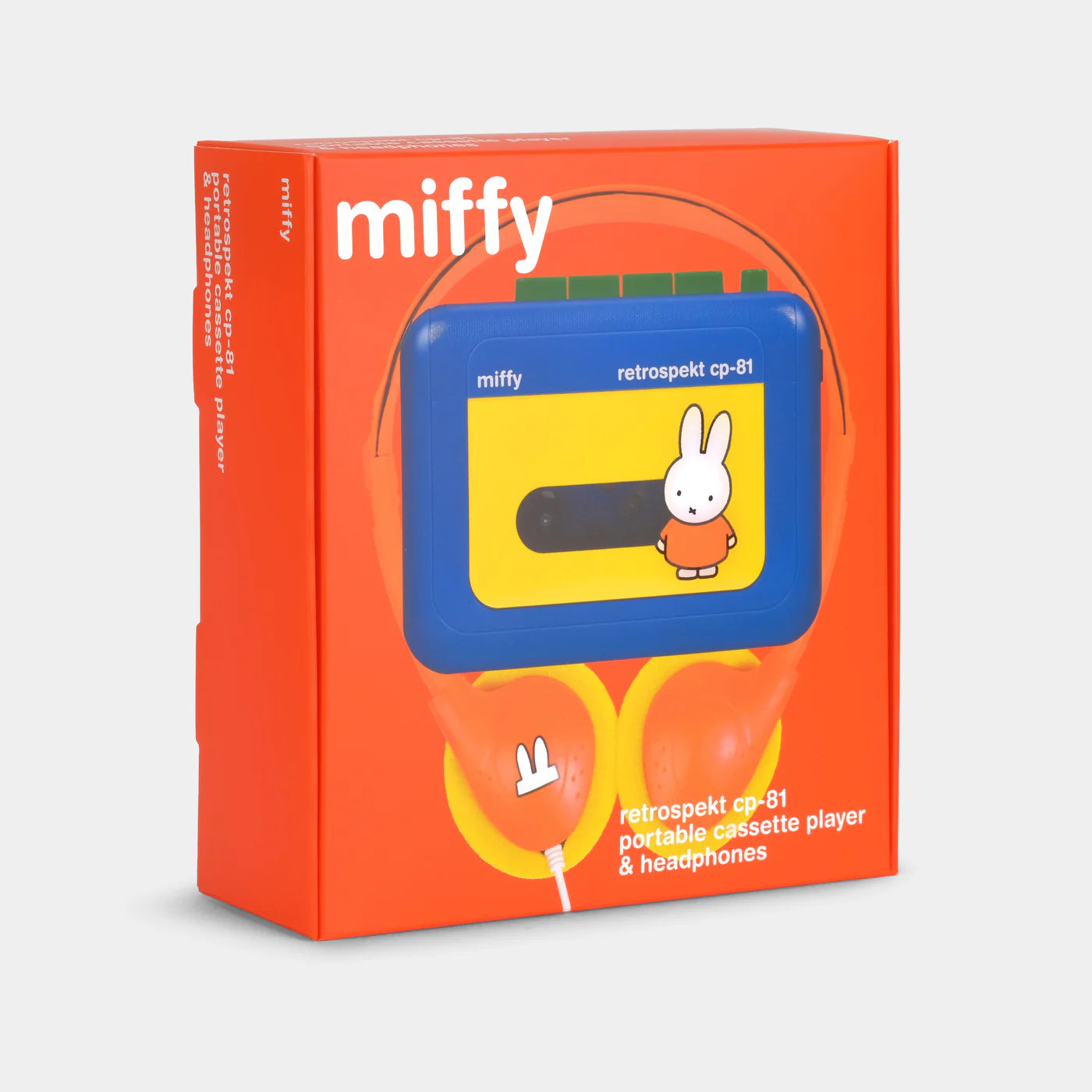 Miffy + Retrospekt CP-81 Portable Cassette Player