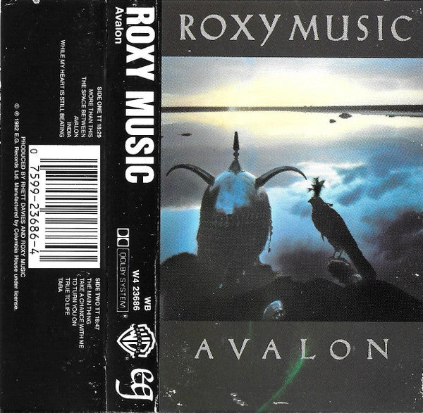 Roxy Music - Avalon  (Cassette)