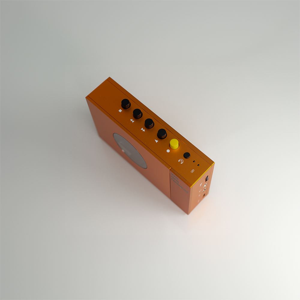 DEMO UNIT -- We Are Rewind Portable Cassette Player - Orange Colour
