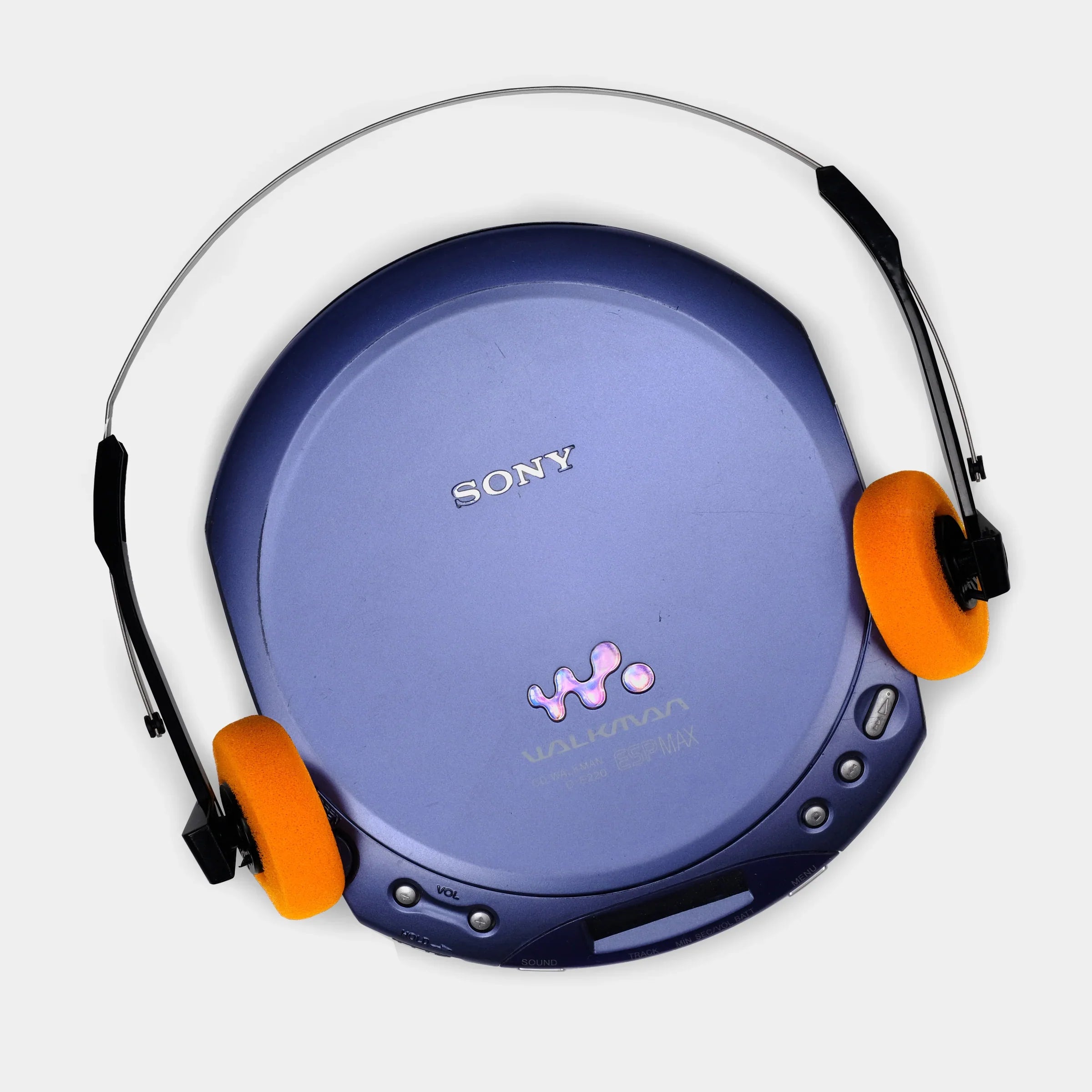 SONY CD WALKMAN D-E220 (Lavender Blue) B-Grade – High Fidelity Vinyl