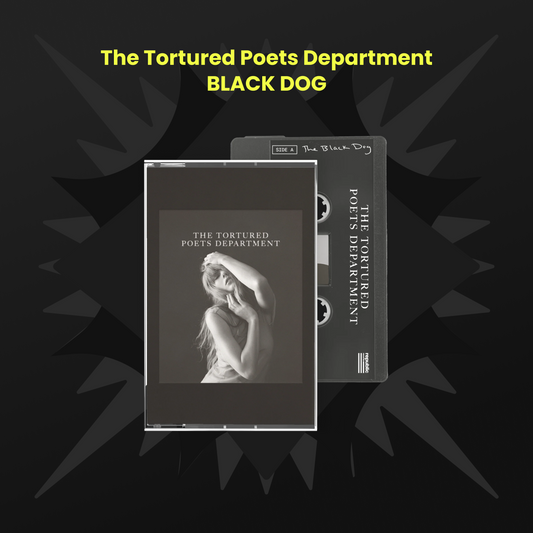 Taylor Swift - The Tortured Poets Department Cassette THE BLACK DOG