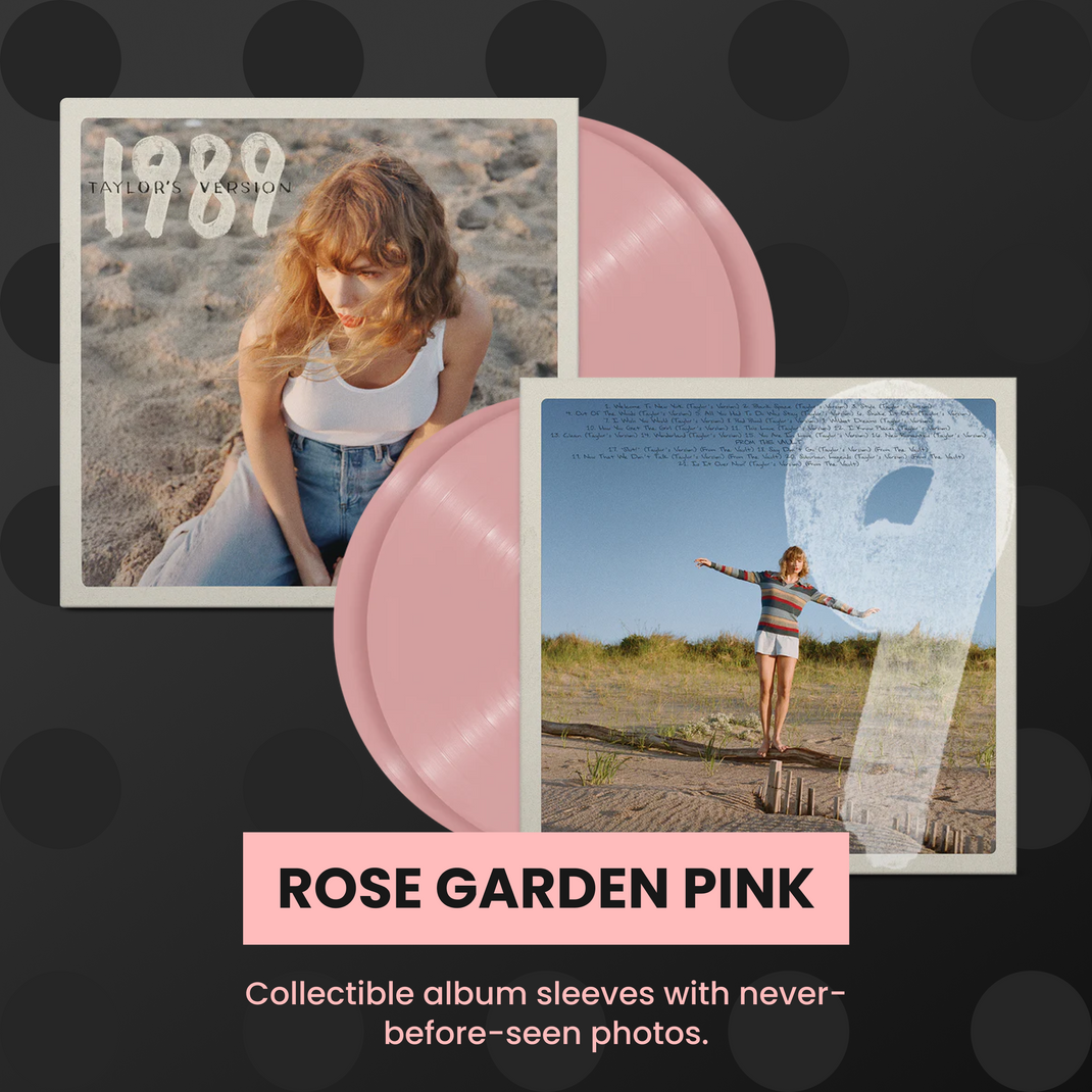 Taylor Swift - 1989 Taylor's Version - Rose Garden Pink – High Fidelity ...