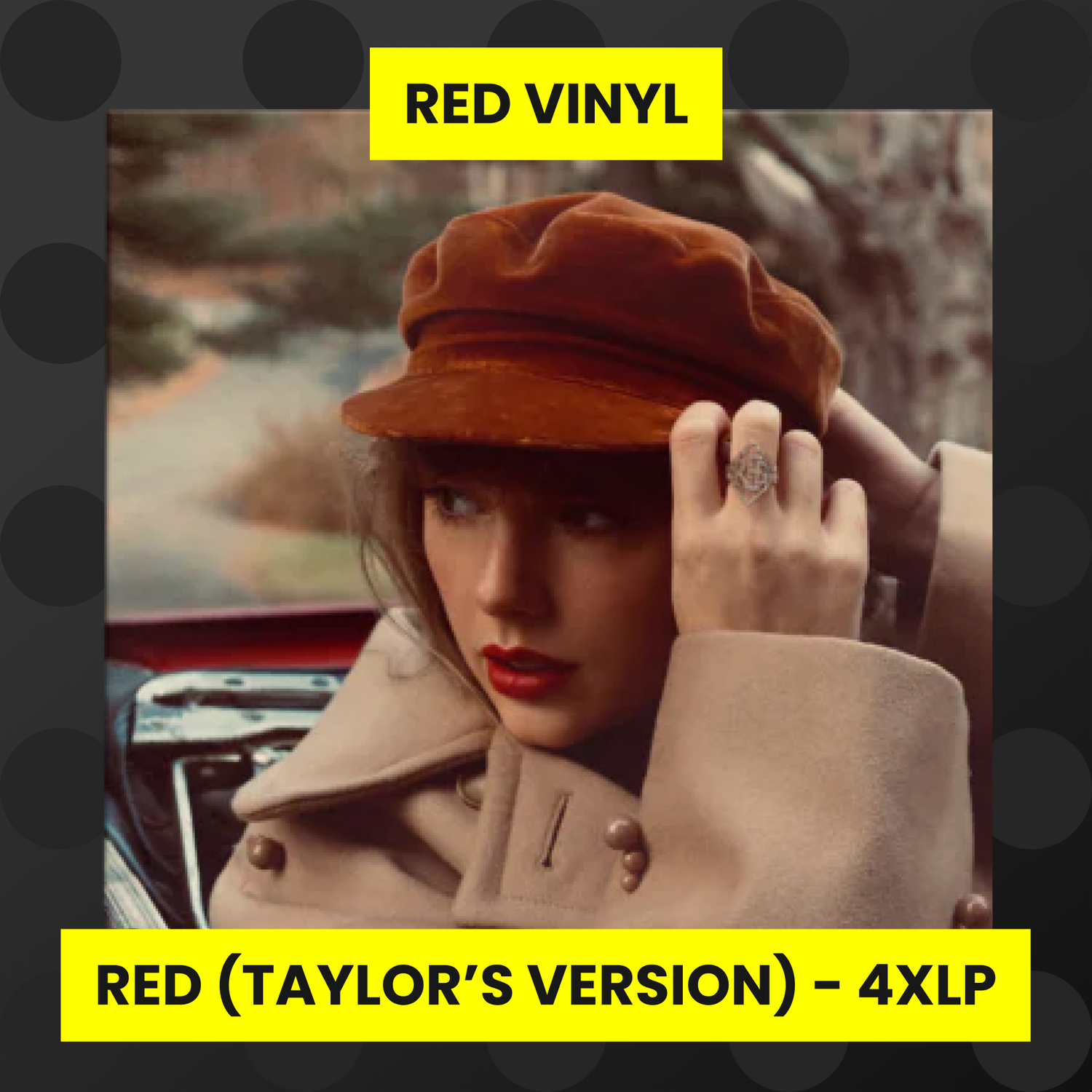 Taylor Swift - Red (Taylor's Version) - 4xLP Red Vinyl – High Fidelity ...