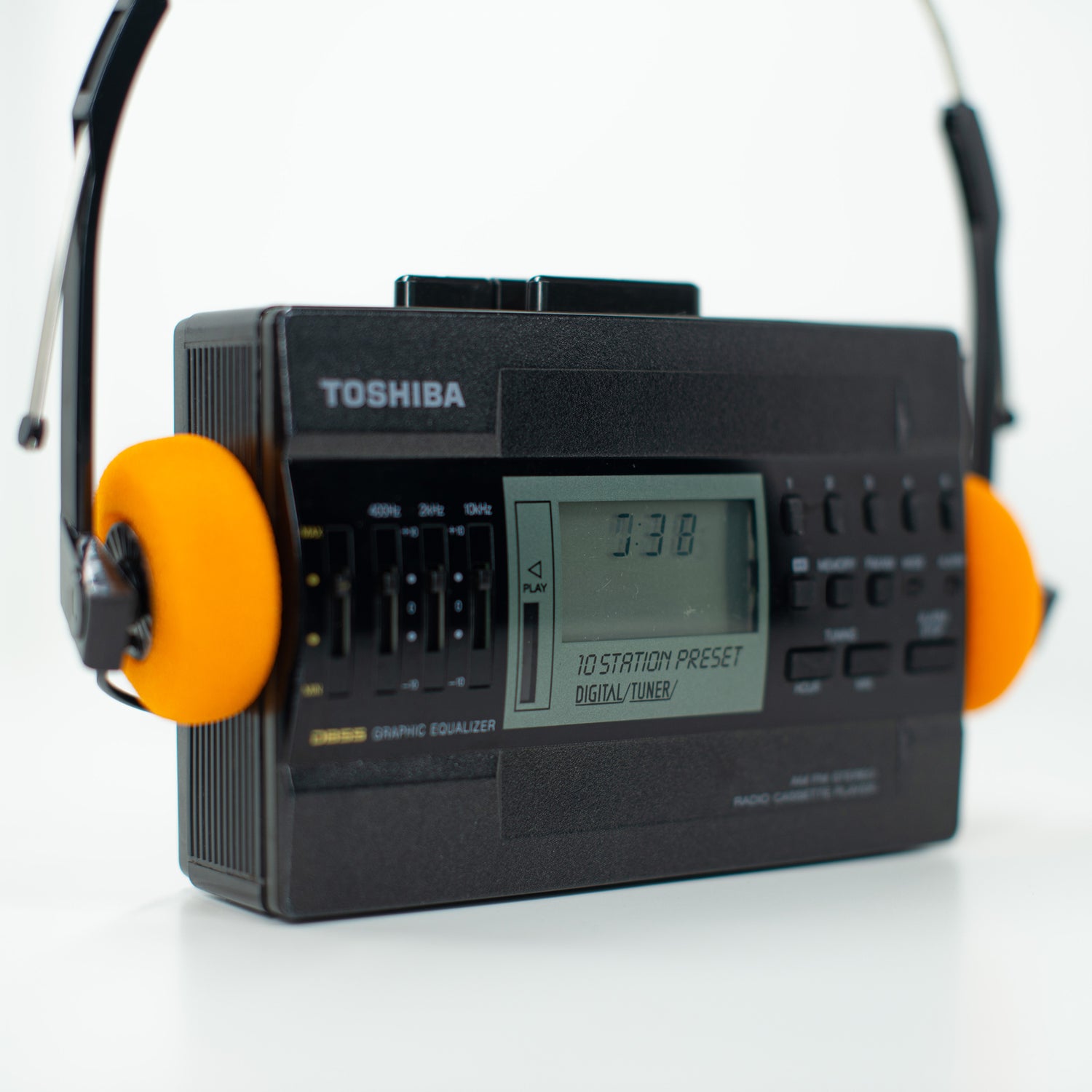 Toshiba Portable Cassette Payer KT-4529
