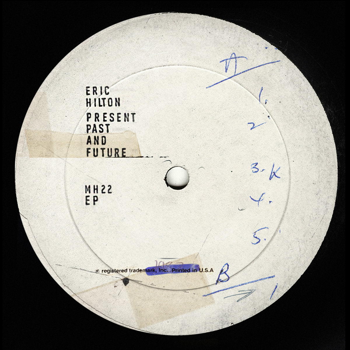 Eric Hilton - Present Past And Future (Clear Vinyl)