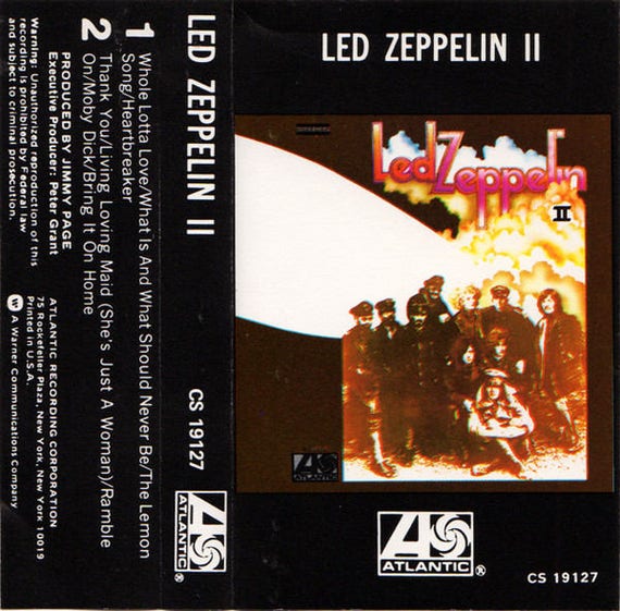 Led Zeppelin II (Cassette)