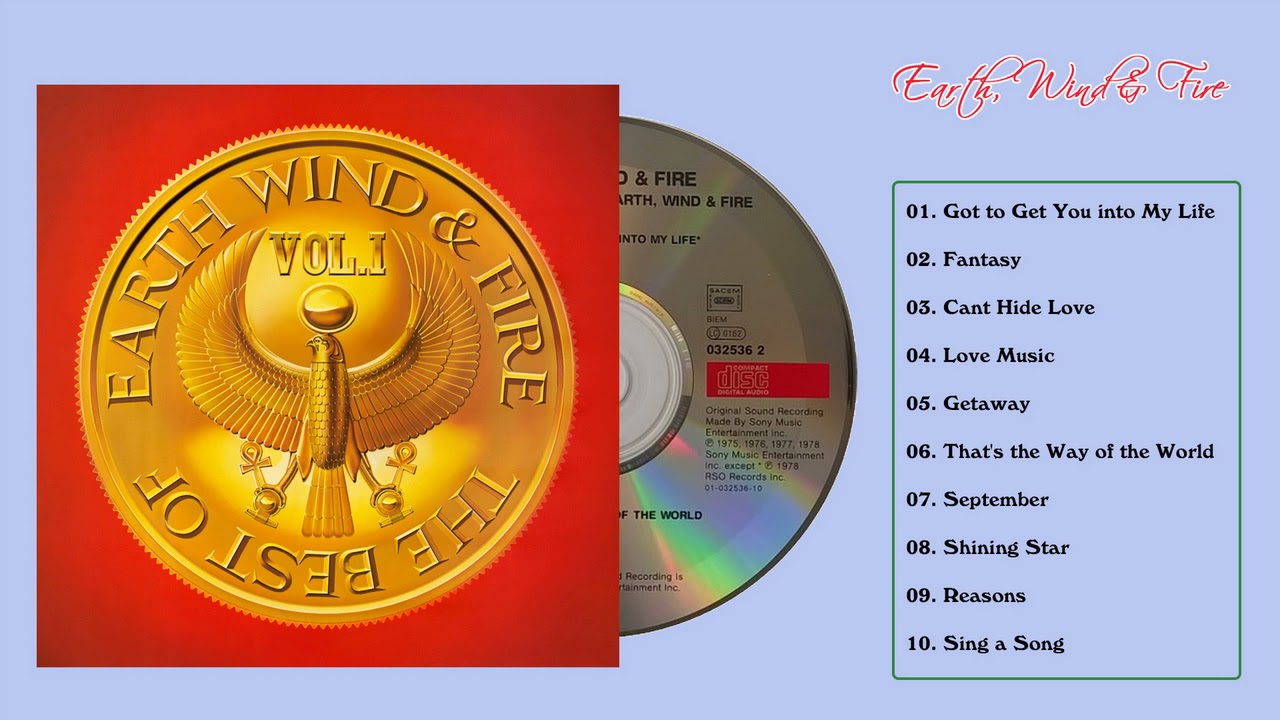 THE BEST OF EARTH WIND & FIRE VOL. 1 – High Fidelity Vinyl