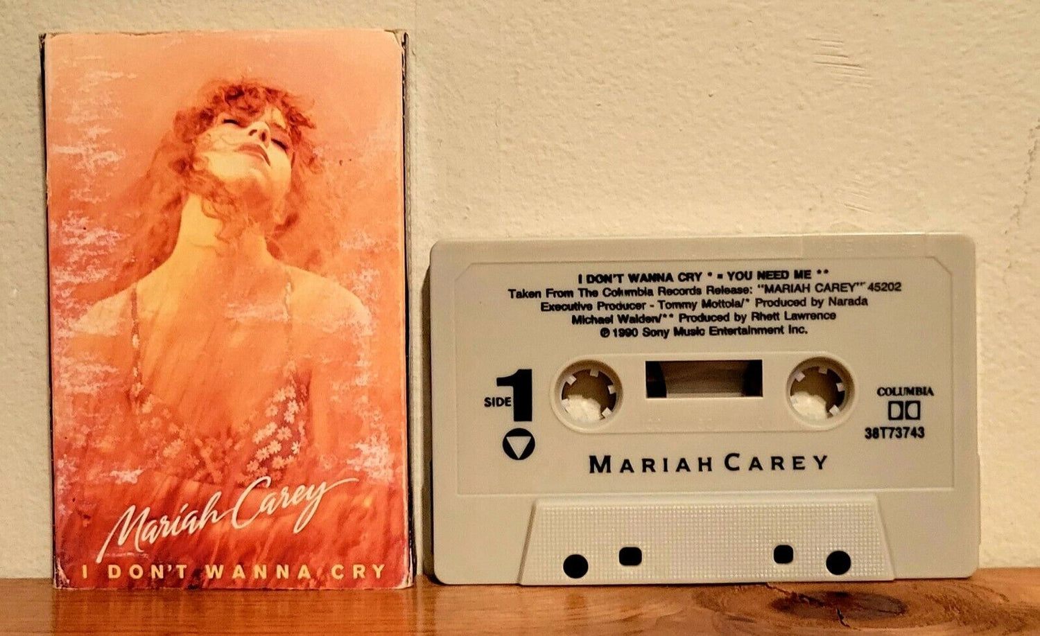 I don't Want To Cry (Cassette Single)