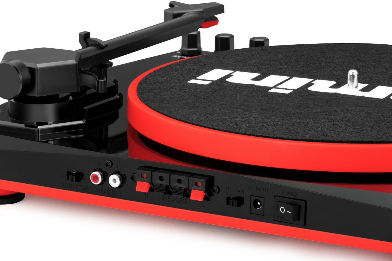 (Rojo) Tocadiscos Bluetooth Gemini TT-900BR