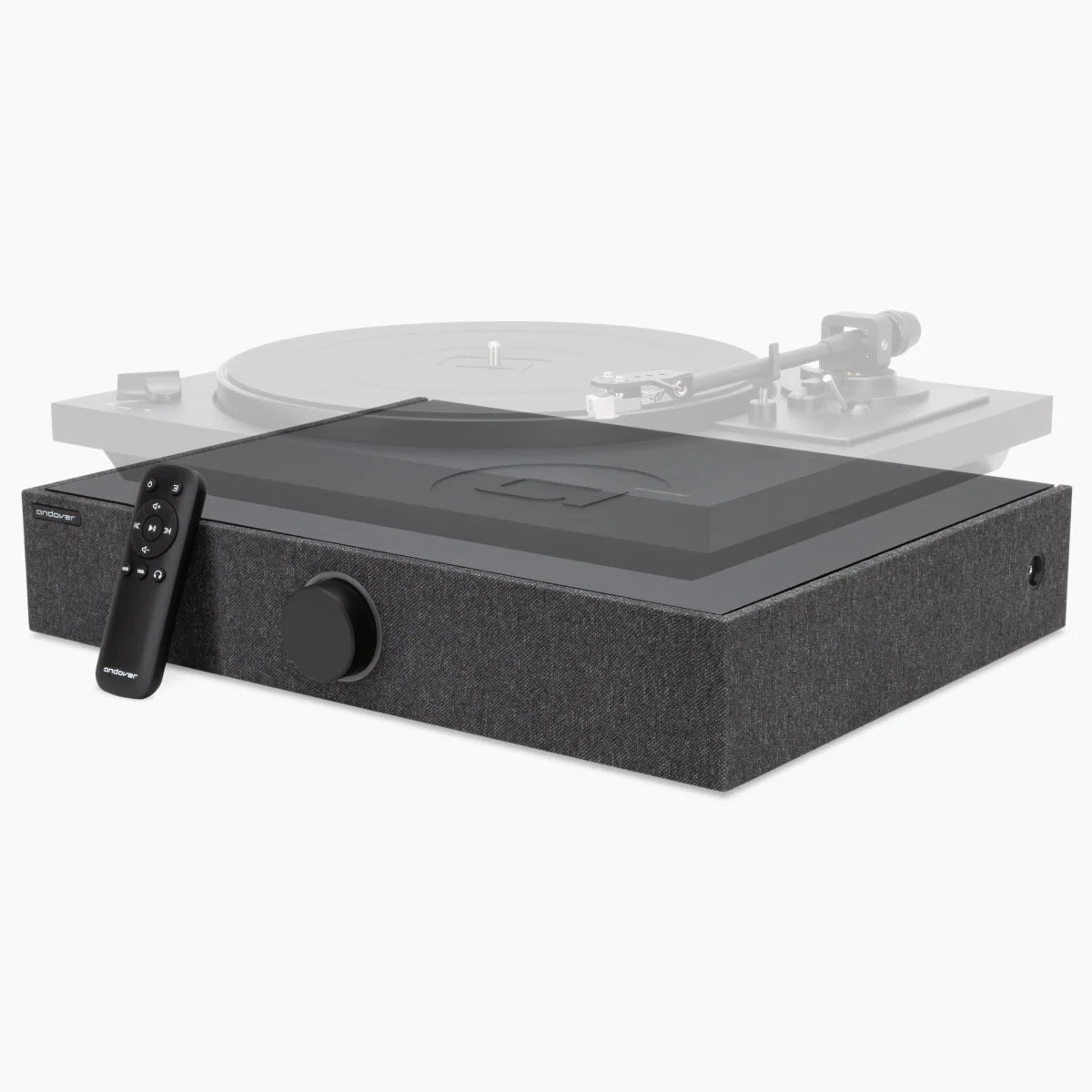 Andover Audio - SpinBase v.2 - Turntable Speaker with Bluetooth - Black