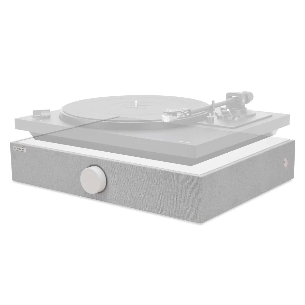 Andover Audio - SpinBase v.2 - Turntable Speaker with Bluetooth - White