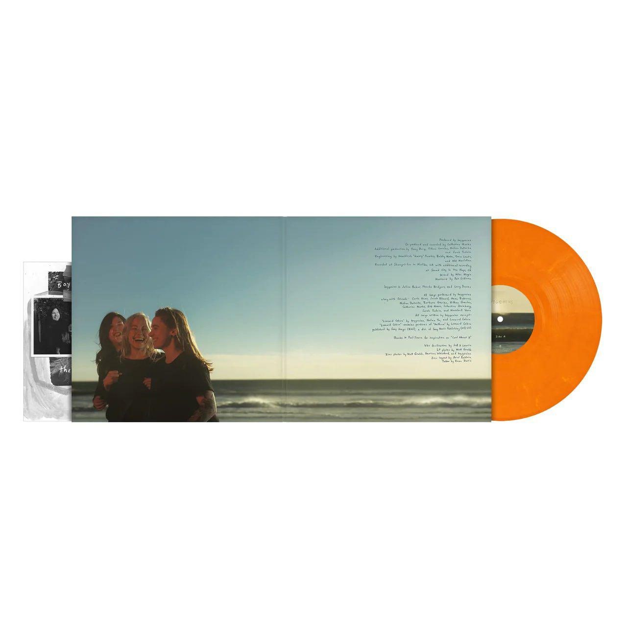 SEALED ORANGE Boygenius LP Vinyl Record Matador OBI Phoebe top Bridgers Lucy Dacus